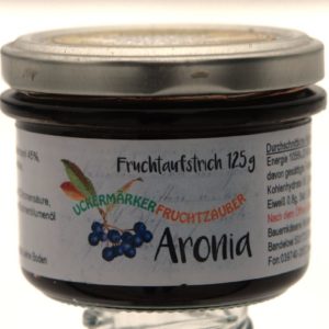 Uckermärker Fruchtzauber - Marmelade - Aronia