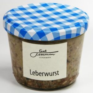 Grobe Leberwurst vom Gut Temmen